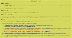 Desktop Screenshot of ihelpupay.com