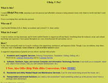 Tablet Screenshot of ihelpupay.com